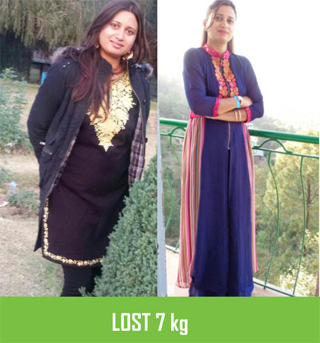 Kulwant lost 7kgs weight
